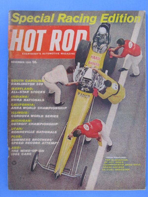 1965, 1966 and 1967 Hot Rod Magazine set of 11 - Image 10