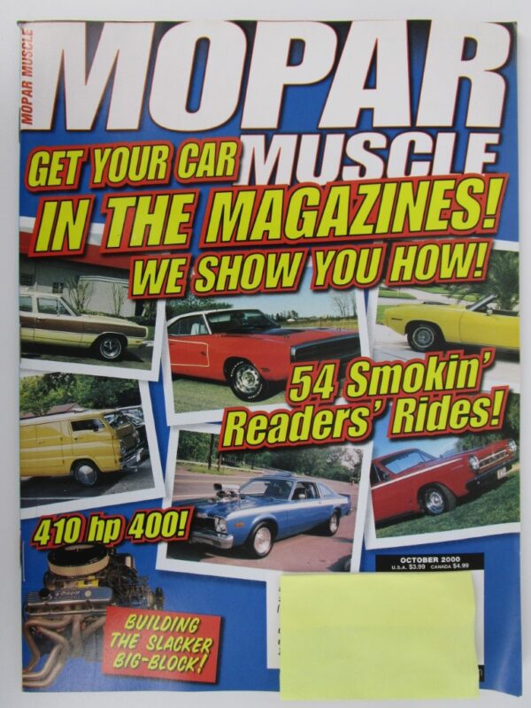 2000 Mopar Muscle magazine set of 12 - Image 5