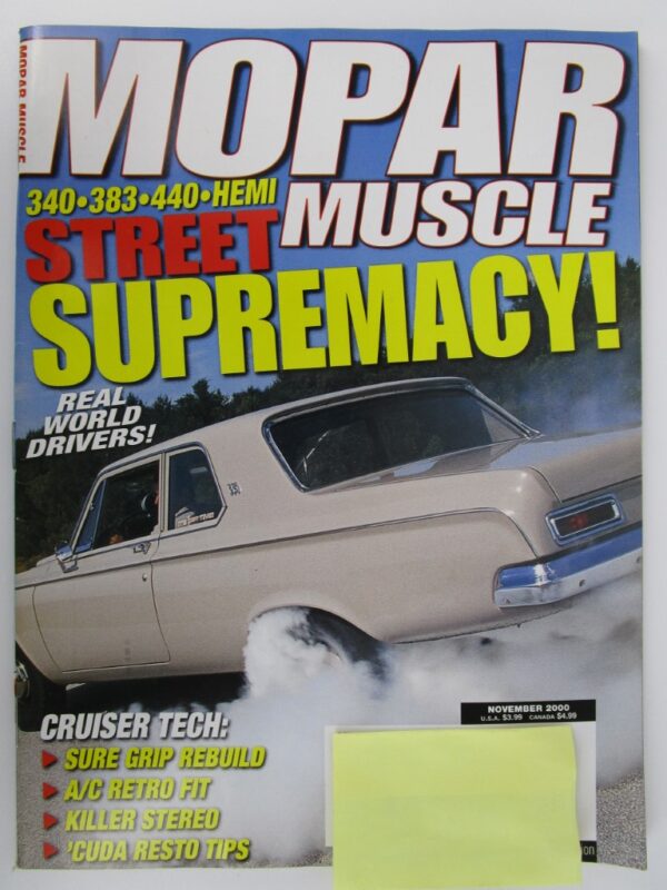 2000 Mopar Muscle magazine set of 12 - Image 4