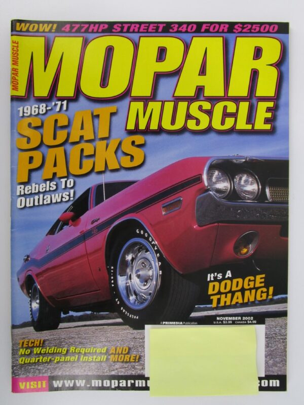 2002 Mopar Muscle Magazines set of 6 - Image 5