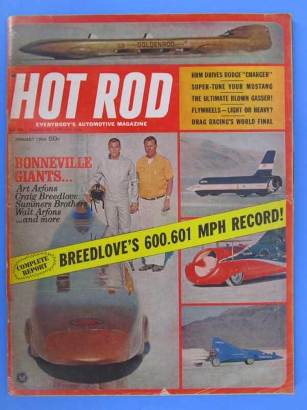 1965, 1966 and 1967 Hot Rod Magazine set of 11 - Image 9