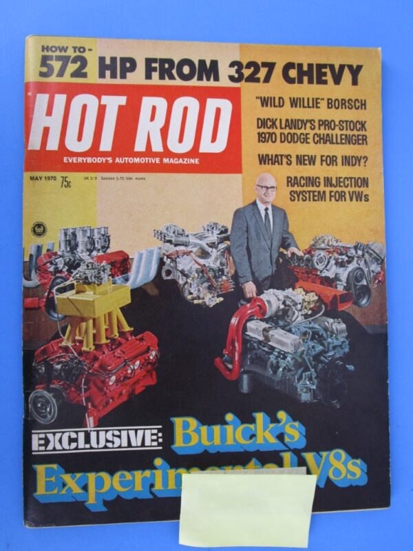 1970 Hot Rod Magazine set of 12