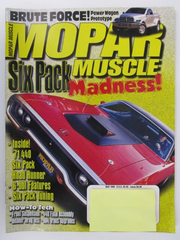 Mopar Muscle Magazine 1999 set of 12 - Image 2