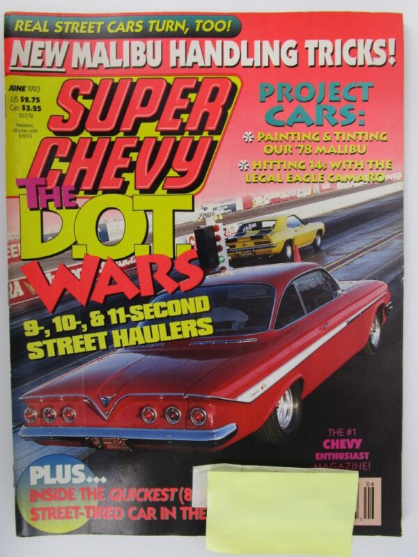 1993 Super Chevy Magazine set of 9 - Image 5