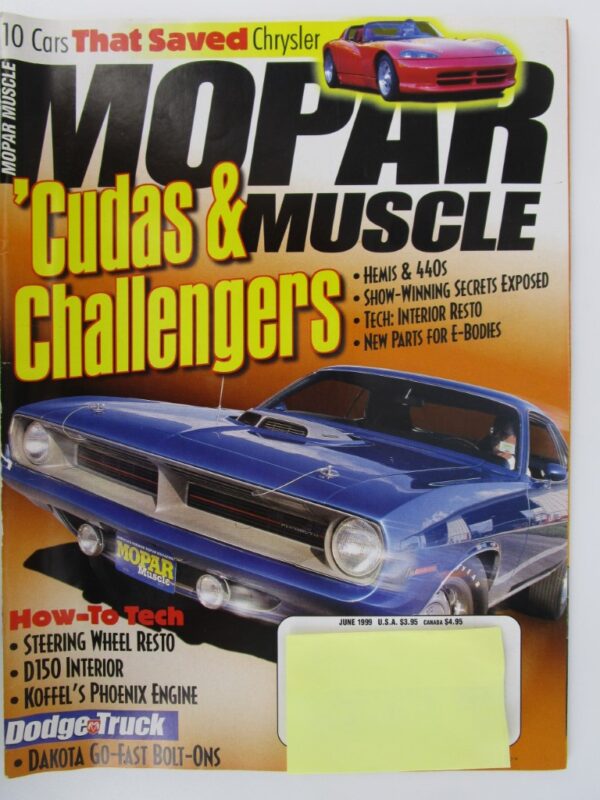 Mopar Muscle Magazine 1999 set of 12 - Image 4