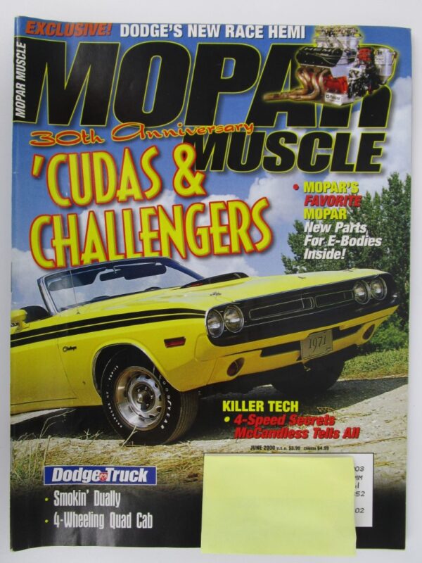 2000 Mopar Muscle magazine set of 12 - Image 9