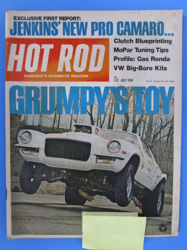 1970 Hot Rod Magazine set of 12 - Image 12