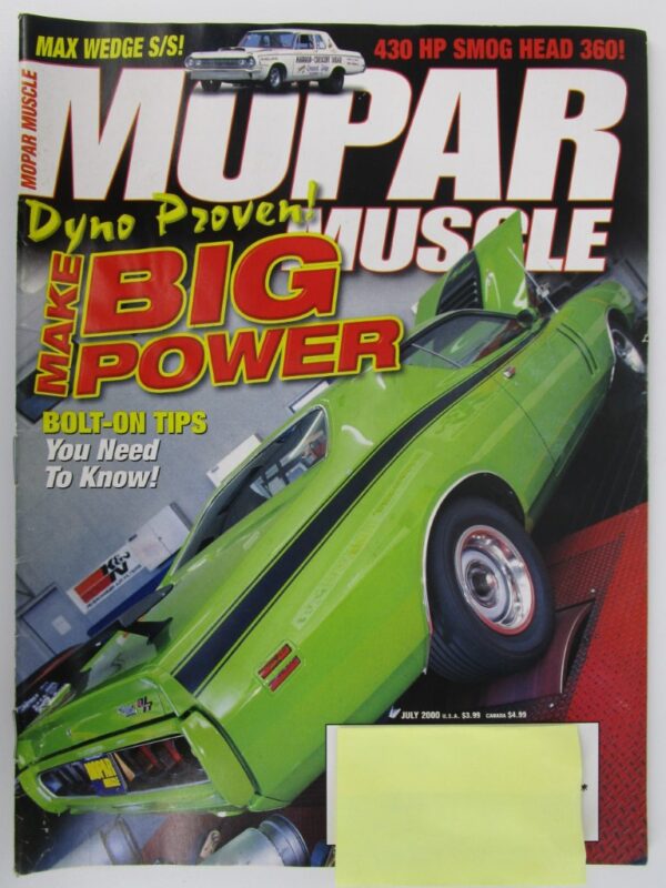 2000 Mopar Muscle magazine set of 12 - Image 8