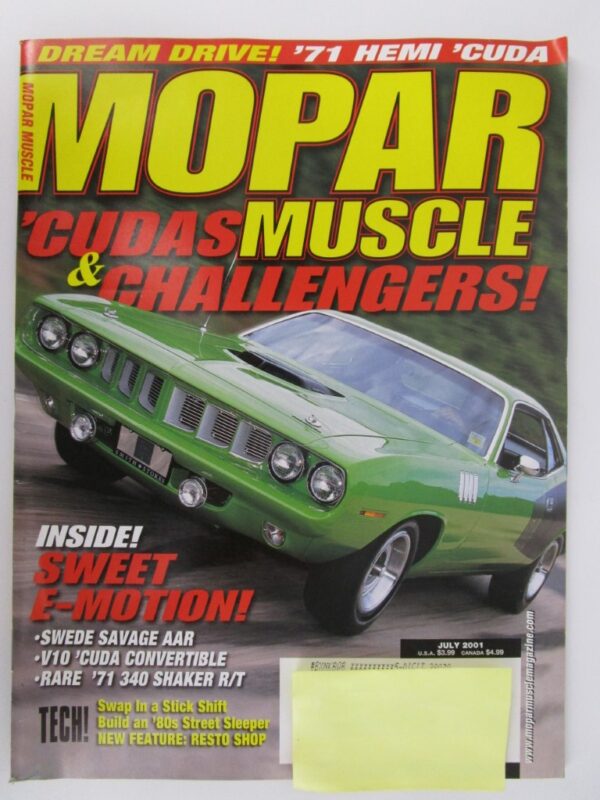 2001 Mopar Muscle Magazines set of 12 - Image 7