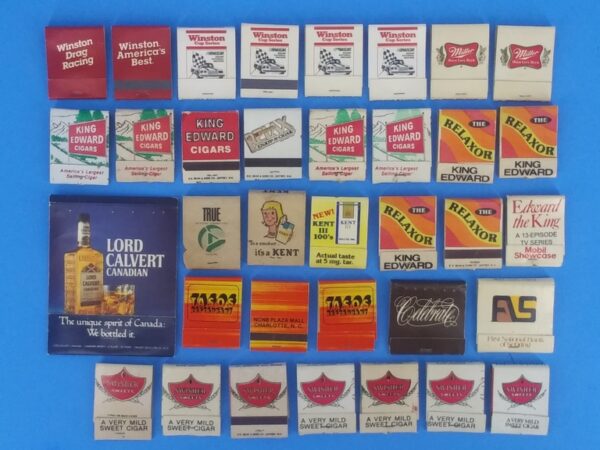 Lot of 614 Mixed Vintage Matchbook Covers 1970s to 80s - Image 8