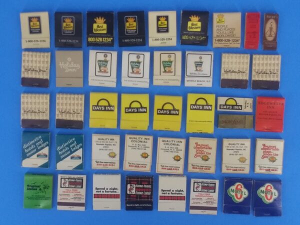 Lot of 614 Mixed Vintage Matchbook Covers 1970s to 80s - Image 7