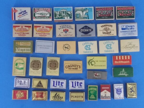 Lot of 614 Mixed Vintage Matchbook Covers 1970s to 80s - Image 5