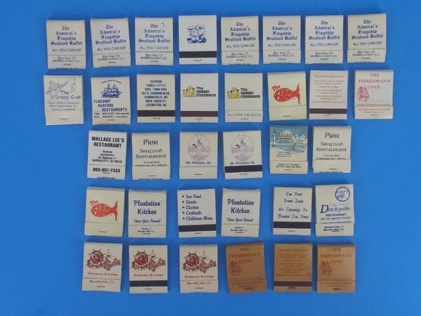 Lot of 614 Mixed Vintage Matchbook Covers 1970s to 80s - Image 4