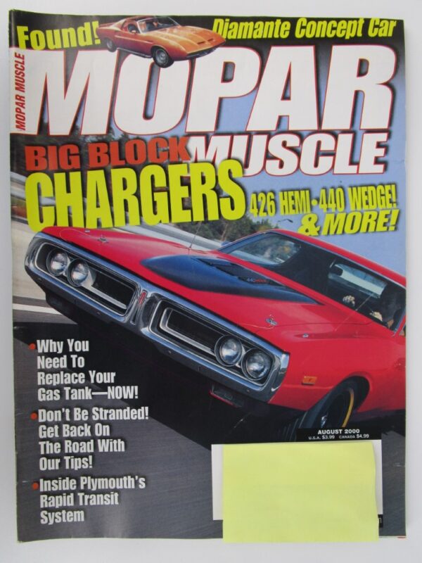 2000 Mopar Muscle magazine set of 12 - Image 7