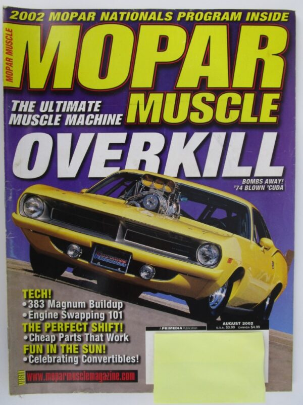 2002 Mopar Muscle Magazines set of 6 - Image 2