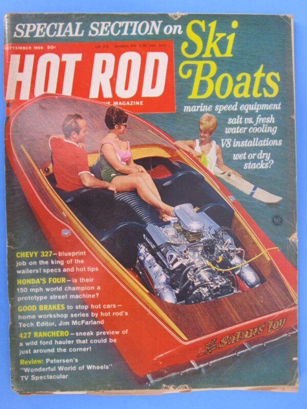 1965, 1966 and 1967 Hot Rod Magazine set of 11 - Image 3