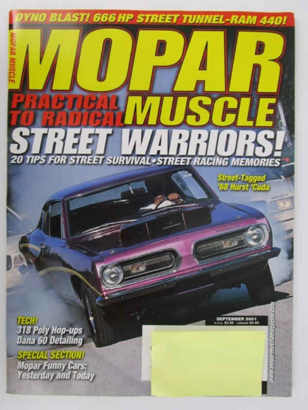 2001 Mopar Muscle Magazines set of 12 - Image 5