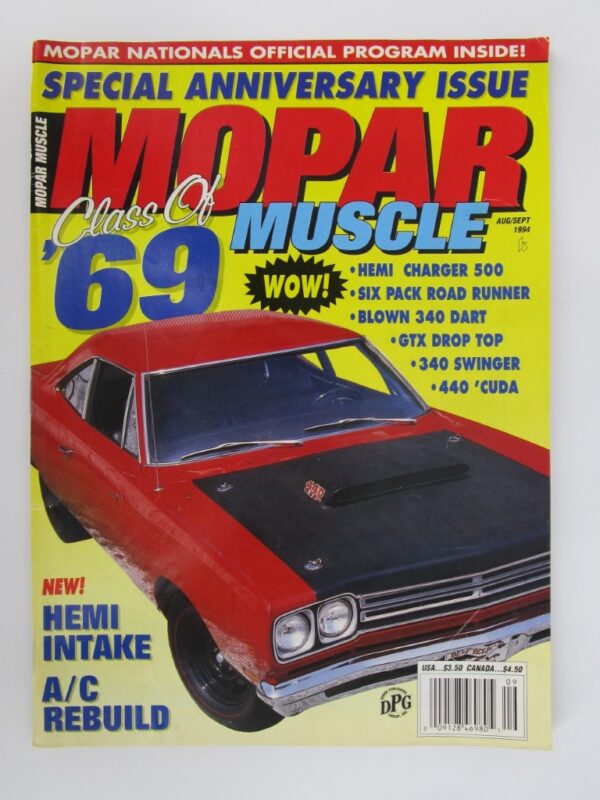 1991,1993,1994,1995 and 1996 Various Mopar Magazines set of 10