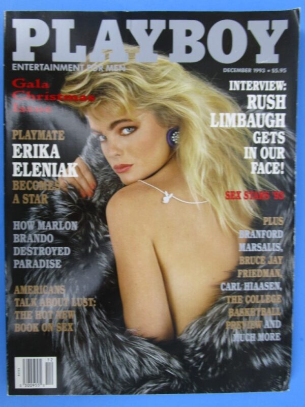 Playboy Magazine Dec 1993 Erika Eleniak