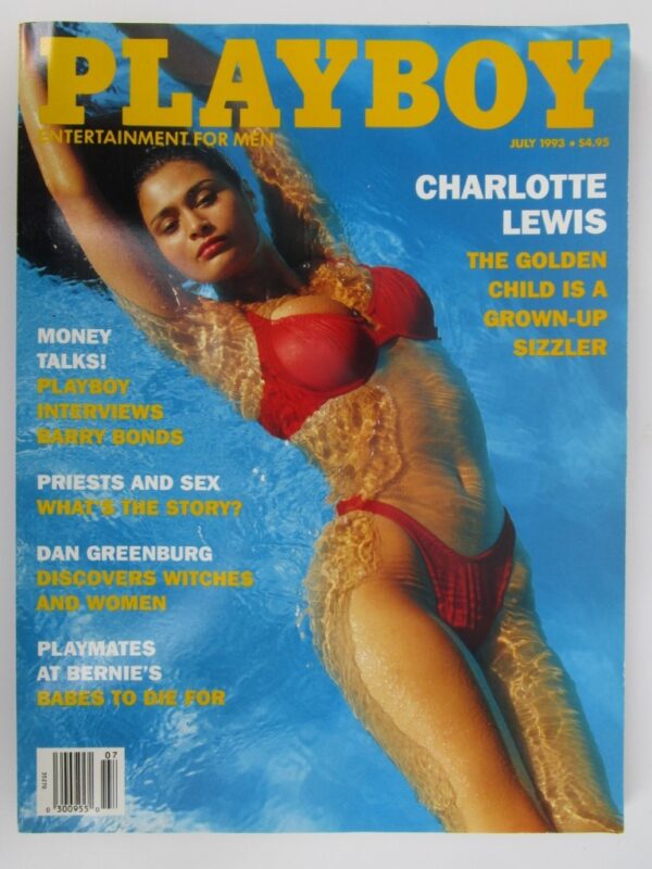 PlayBoy Magazine July 1993 Featuring Charlotte Lewis