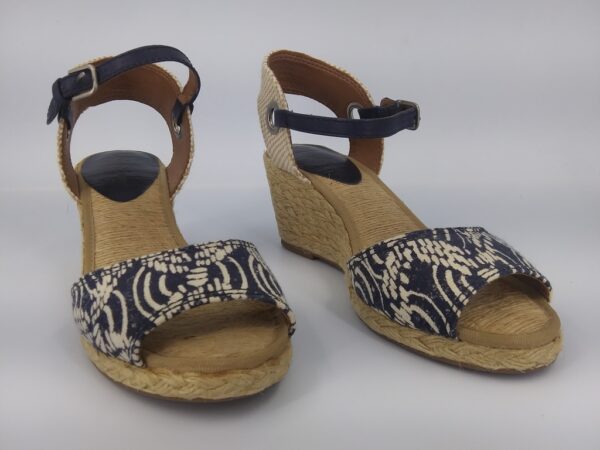 Lucky Brand Macrame Knots wedge shoe