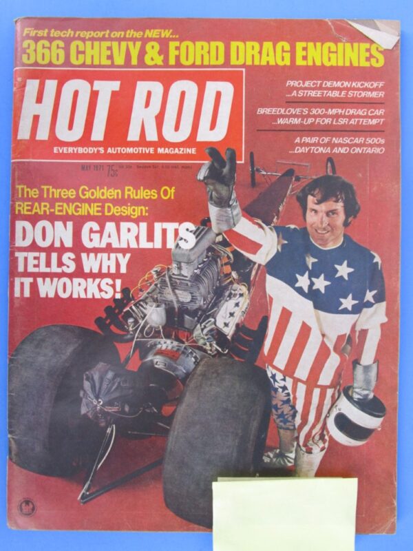 1971 Hot Rod magazine set of 5 - Image 6