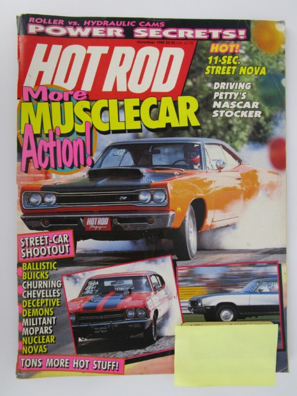 1990 & 1991 Hot Rod Magazines set of 5 - Image 4