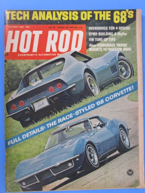 1965, 1966 and 1967 Hot Rod Magazine set of 11 - Image 11