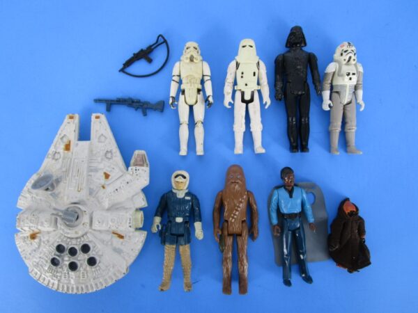 Vintage Kenner Star Wars 1977, 1980 Figures Lot 