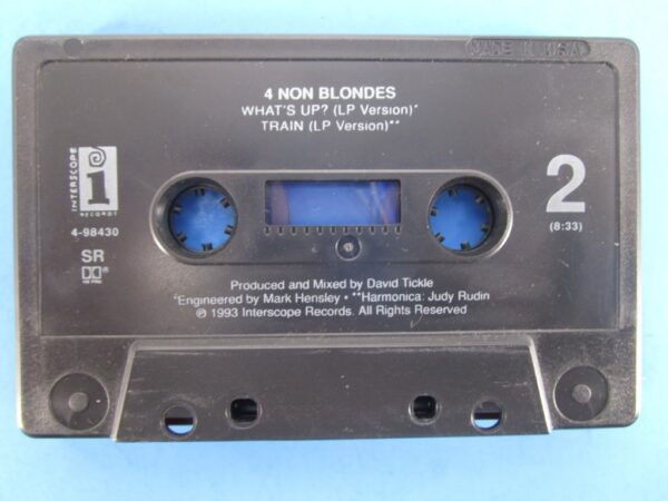 Cassette Single - 4 Non Blonds - What's Up - Image 3