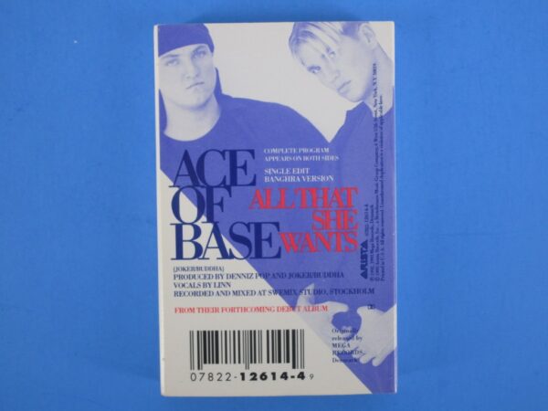 Cassette Single - Ace of Base - All That She Wants - Image 2