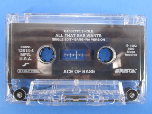 Cassette Single - Ace of Base - All That She Wants - Image 3