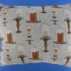 Battle Of the Books Cross Stitch Pillow - Image 3
