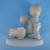 Precious Moments Figurine - Boy Helping Friend after Coaster Accident - Image 2