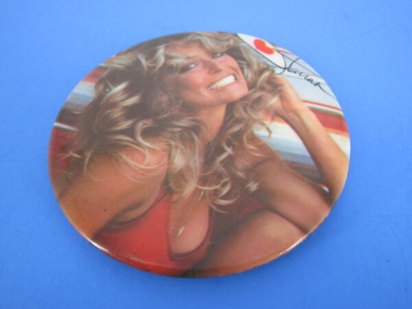 Farrah Fawcett Button - Image 2