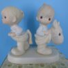 Precious Moments Figurine - How can Two walk Together except they Agree