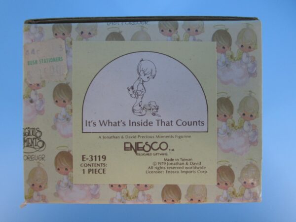 Precious Moments Figurine - "It's What's Inside that Counts" - Image 3