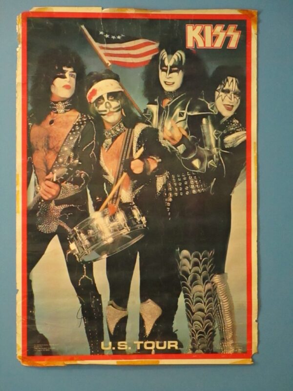 Kiss 1976 US Tour Poster