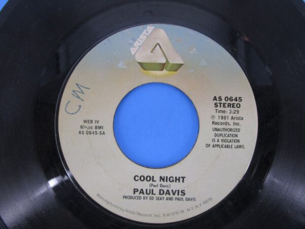 Paul Davis - Cool Night