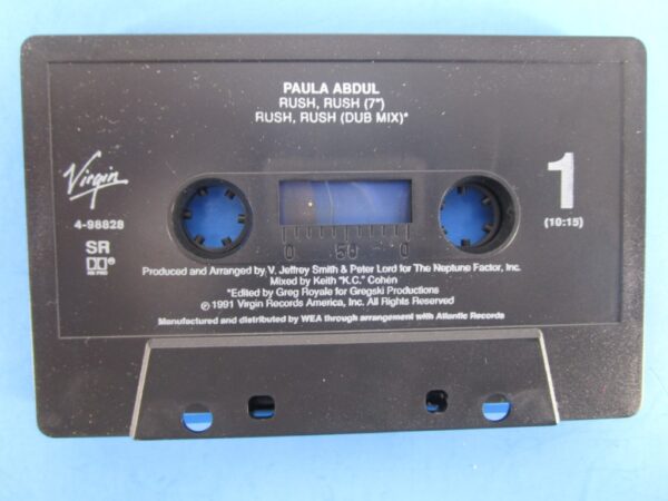 Cassette Single - Paula Abdul - Rush Rush - Image 4