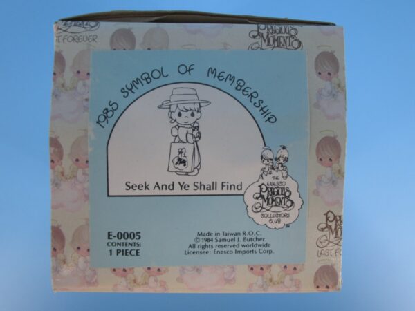 Precious Moments Figurine - Seek and Ye Shall Find - Image 3