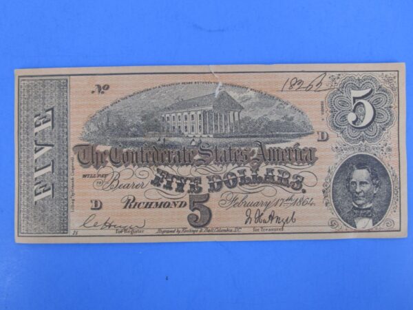 The Confederate States of America Play Money - Image 11