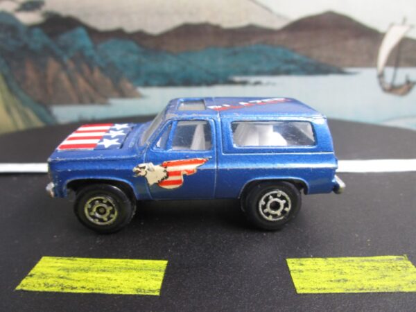 Zylmex Zee Toys Chevy Blazer Blue (P359)