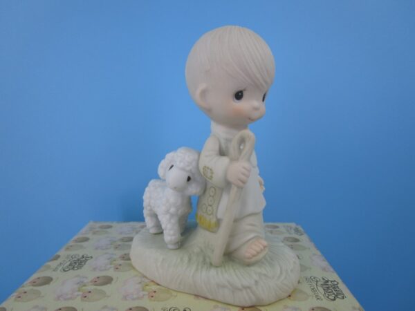 Precious Moments Figurine - He Leadeth Me