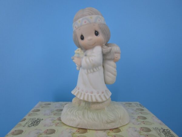 Precious Moments Figurine - "His Burden is Light"