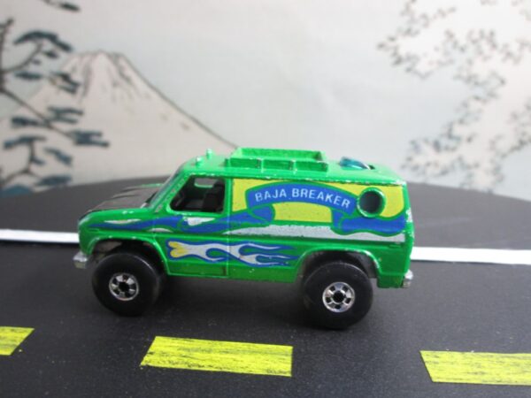 Hot Wheels Baja Breaker Green Chevy Van