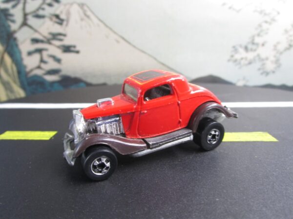 1979 Hot Wheels Hot Rod Coupe 1934 Ford Red with Flames