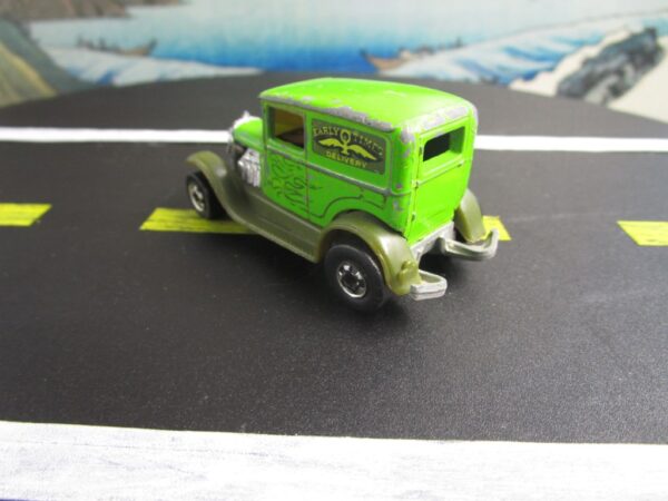 Hot Wheels Green Ford Early Times Delivery Truck - Image 2