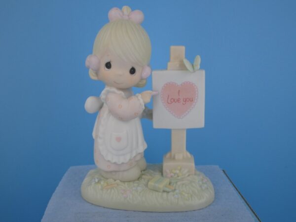 Precious Moments Figurine- Loving you dear Valentine