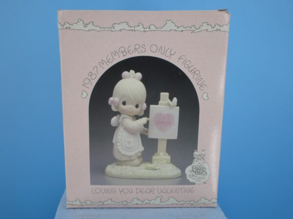 Precious Moments Figurine- Loving you dear Valentine - Image 3